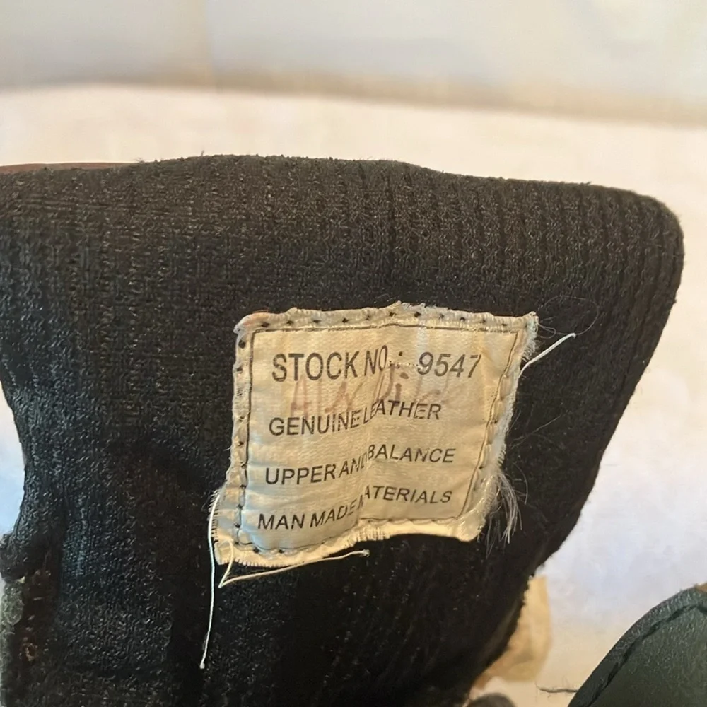 Tecs 800gram Men’s Sz 8 Thinsulate 10” Camouflage Lace up Hunting Boots GUC